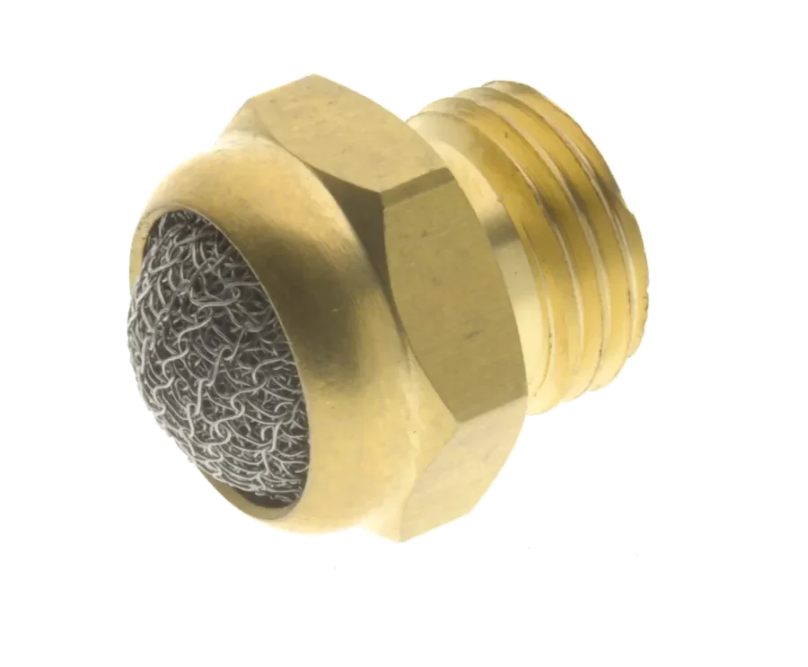 Silenciador neumático AIGNEP 7020 · Silenciador con alambre de acero inoxidable 304