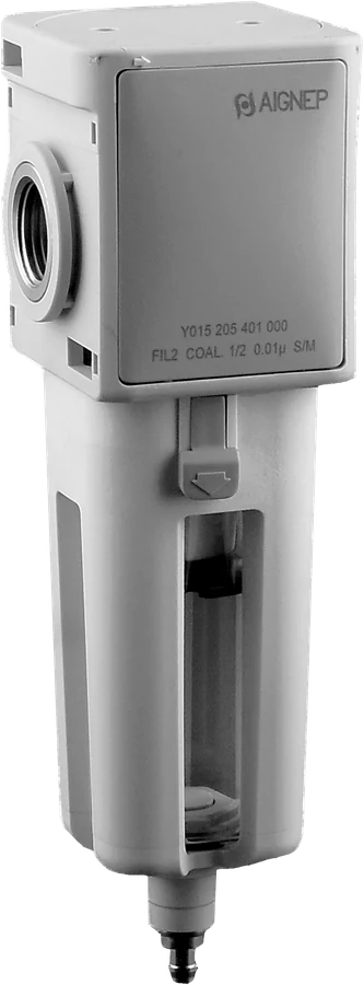 Unidad FRL AIGNEP Y015 · Filtro coalescente