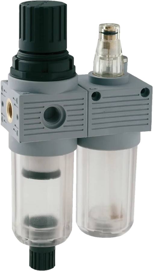 Unidad FRL AIGNEP T100 · Filtro regulador + lubricador