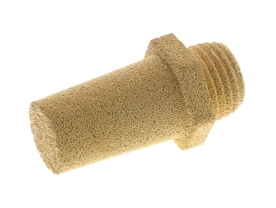 Silenciador neumático AIGNEP 7150 · Silenciador integral con llave hexagonal